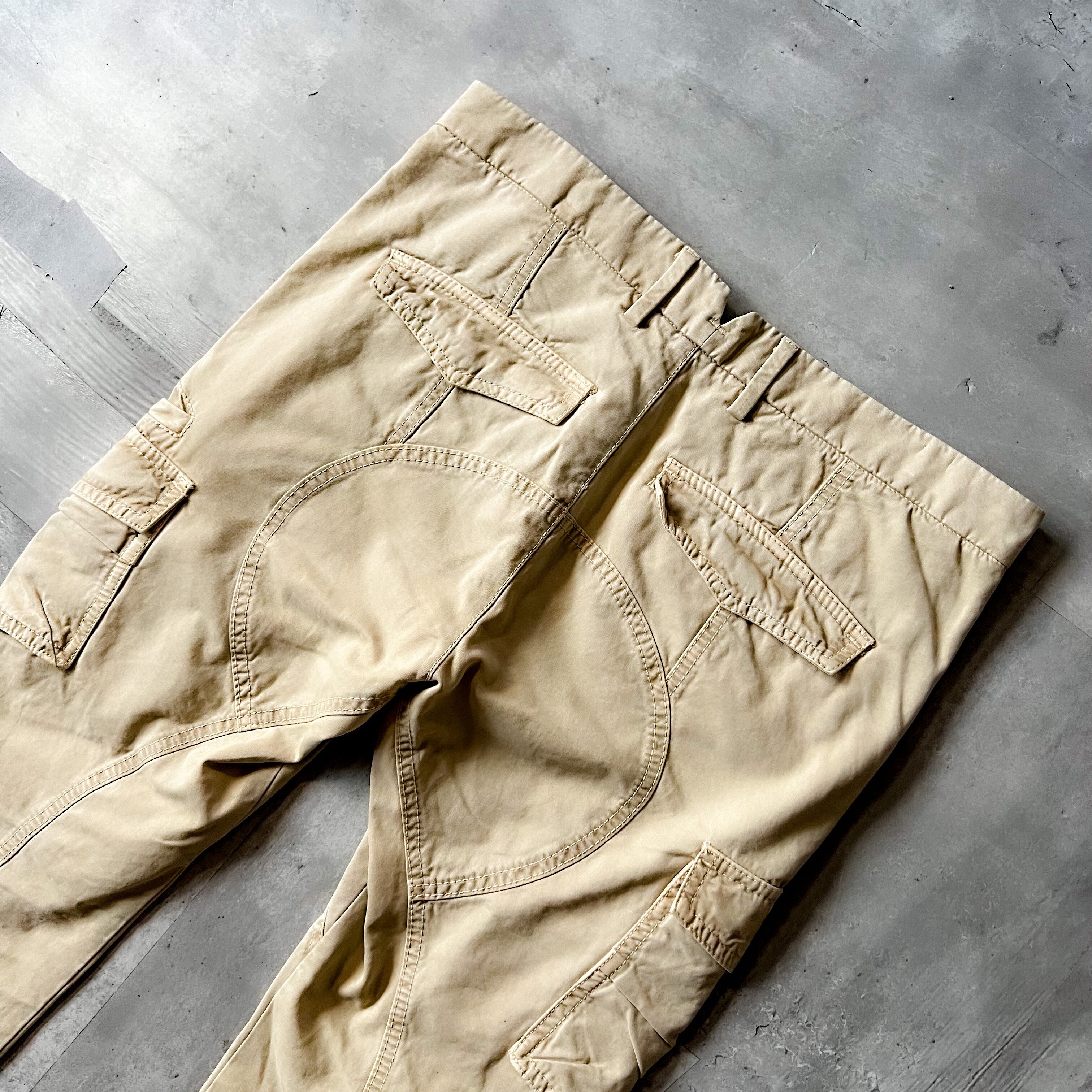 00s “NEIL BARRETT” multiple cargo pocket pants ニールバレット