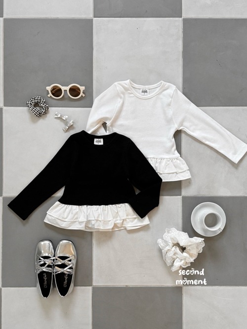 second moment［取寄］of the rib fril ltee 26spring 오브데골지프릴티