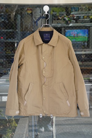 meanswhile（ミーンズワイル）2015SS Memory Peach Odd Job Flap Coach JK / MW-JKT15201（ベージュ／L）コーチジャケット