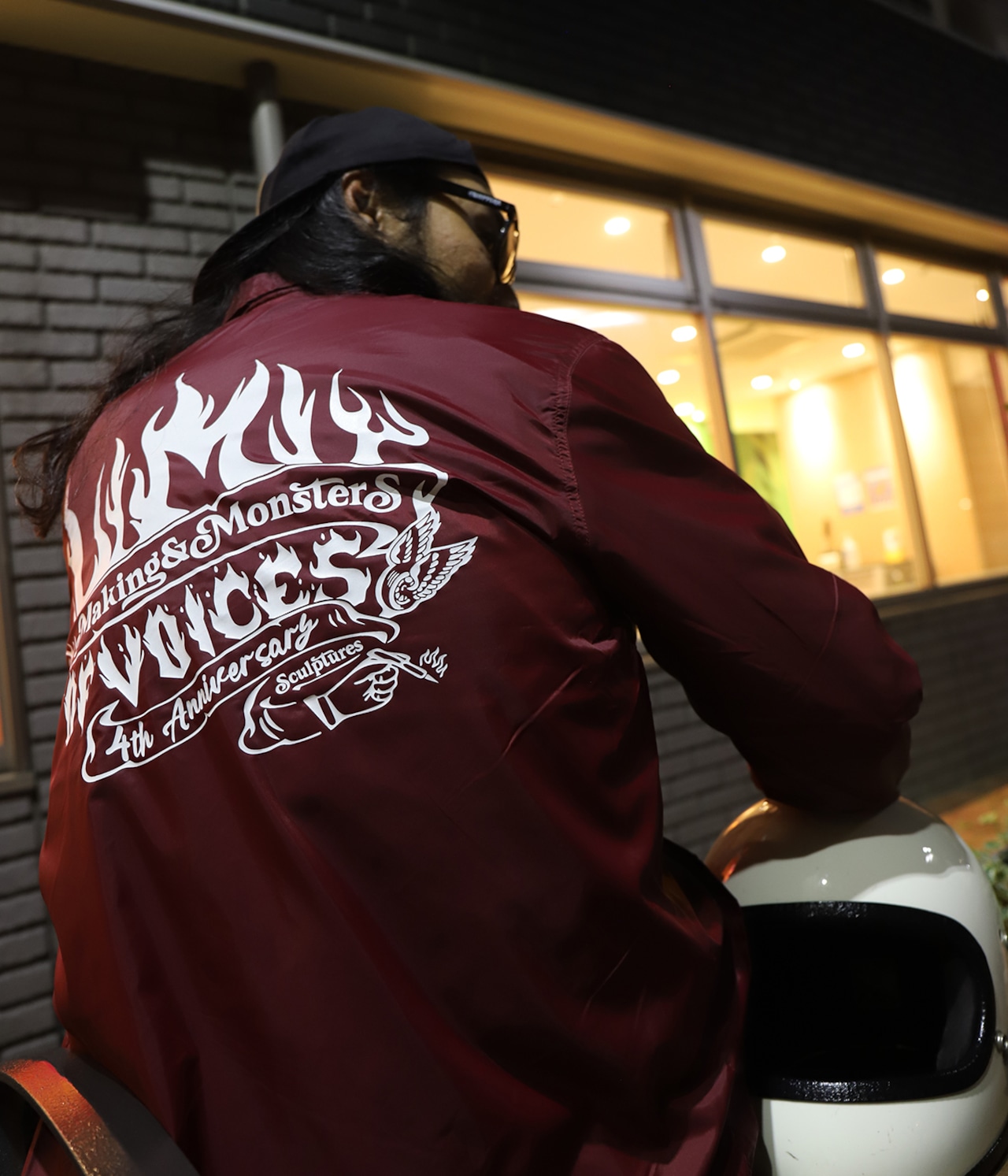 LIMIT OF VOICES - COACH JACKET パープル /XLサイズ