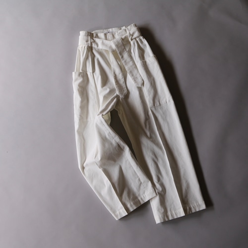 TENNE HANDCRAFTED MODERN テンハンドクラフティドモダン　Shirring Corduroy Pants #007