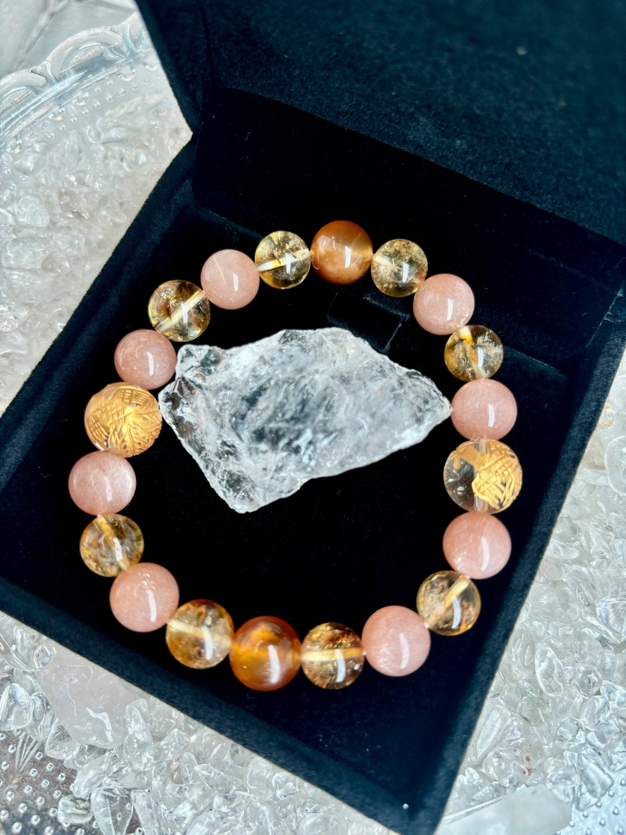 陽光の玉ブレスレット