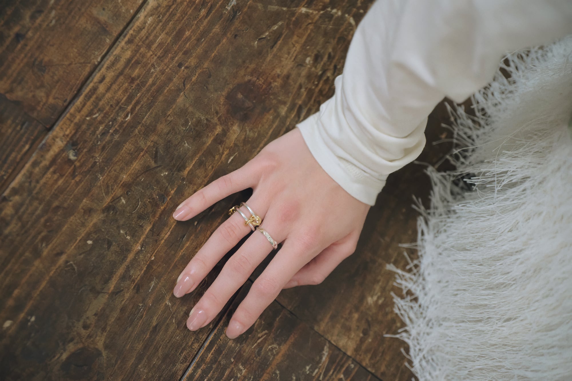 double 2RH ring | nanagu