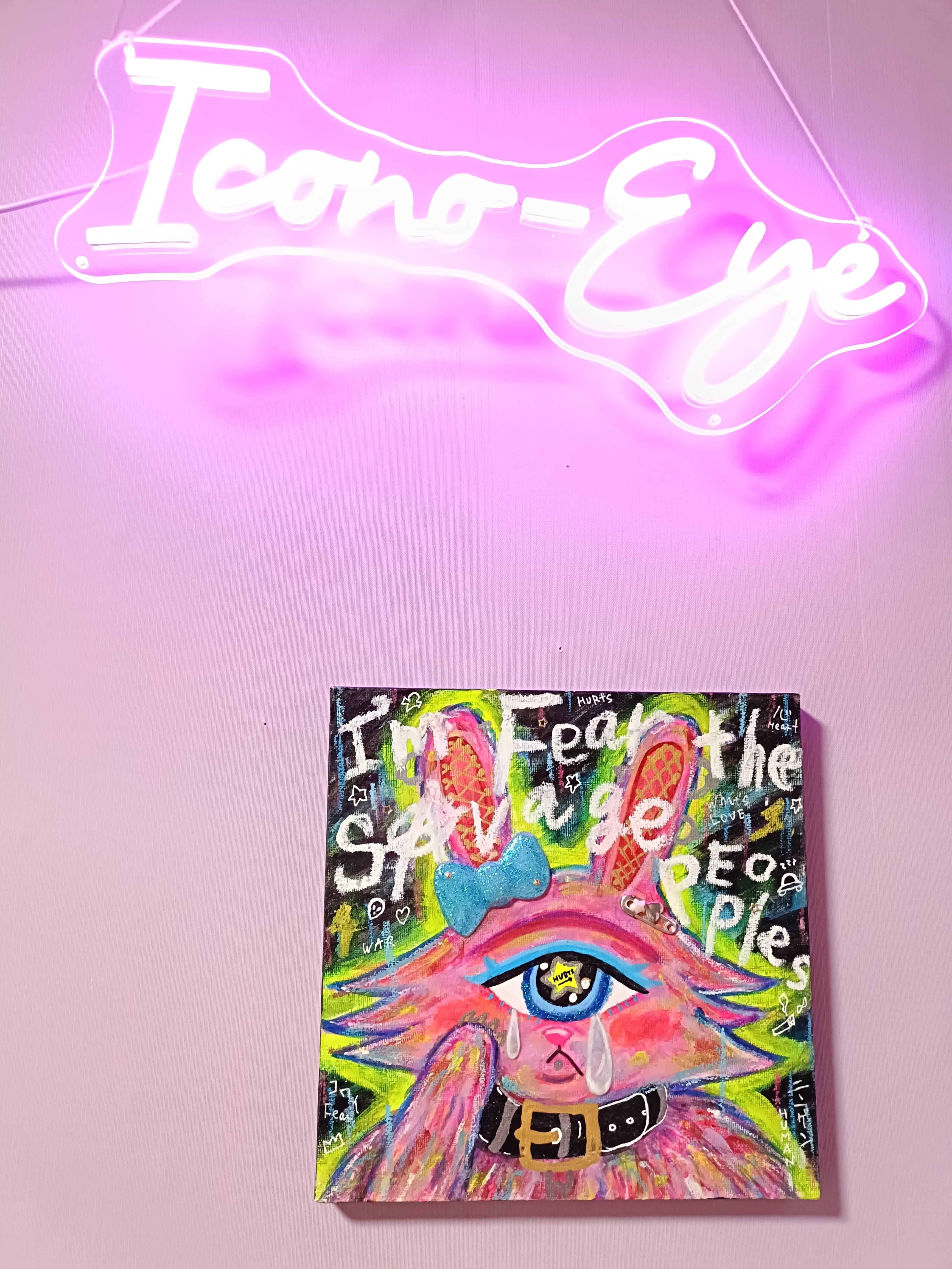 愛と狂気のマーケット出展作】Icono-Eye-破壊-03 【公式通販】