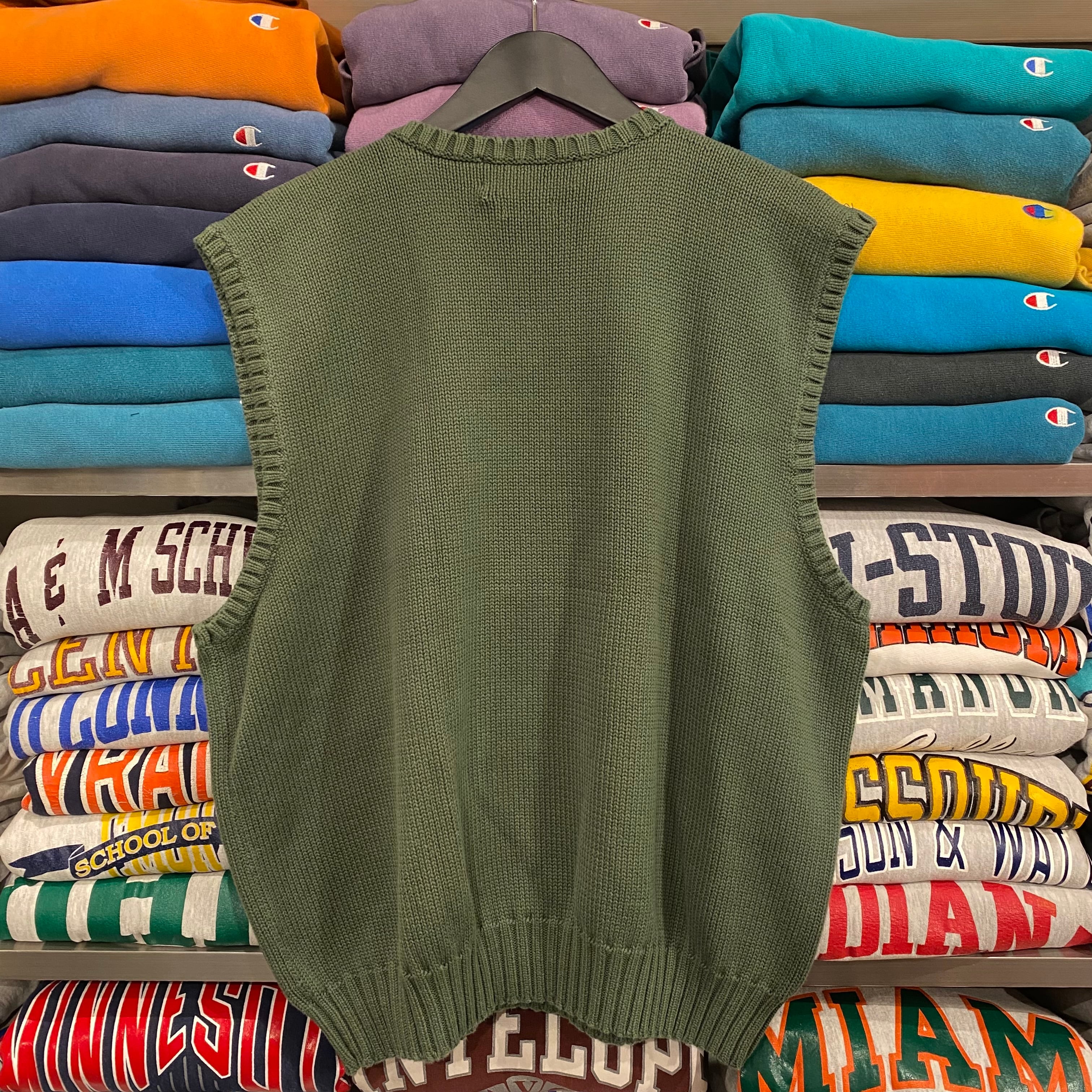 90s RALPH LAUREN COTTON KNIT VEST | BerBerJin / & BerBerJin
