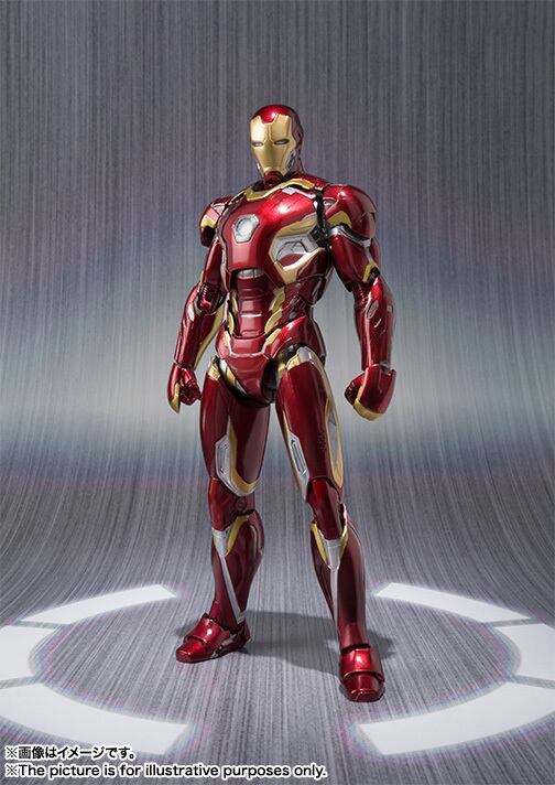 バンダイ S.H.フィギュアーツ マーベル アイアンマン マーク45 