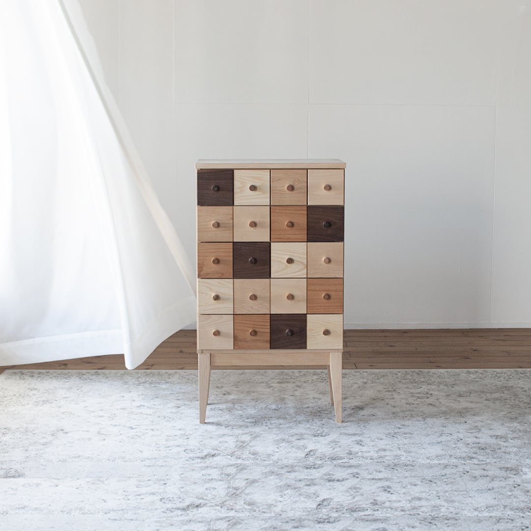 ビスコットドロワー【メープル ウォルナット アルダー アッシュ ビーチ】引出し キャビネット 小物入れ