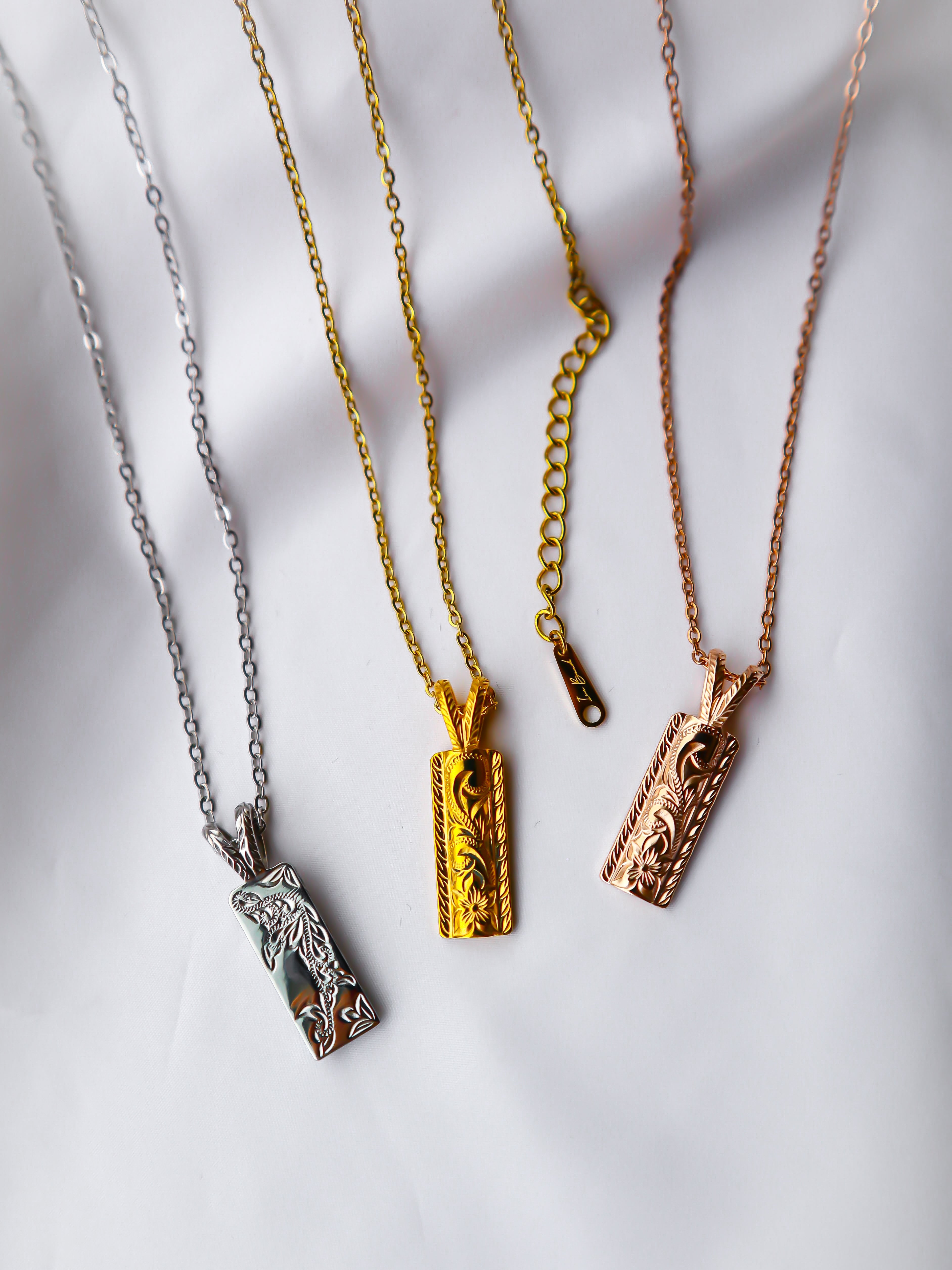 Reversible Plate necklace | IRIEBEACH