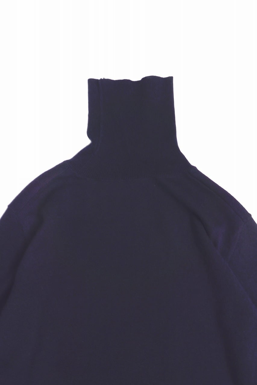 Cashmere Silk High Neck P/O