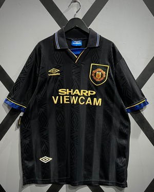 【X VINTAGE】“UMBRO”“MANCHESTER UNITED”Emblem Embroidery Game Shirt