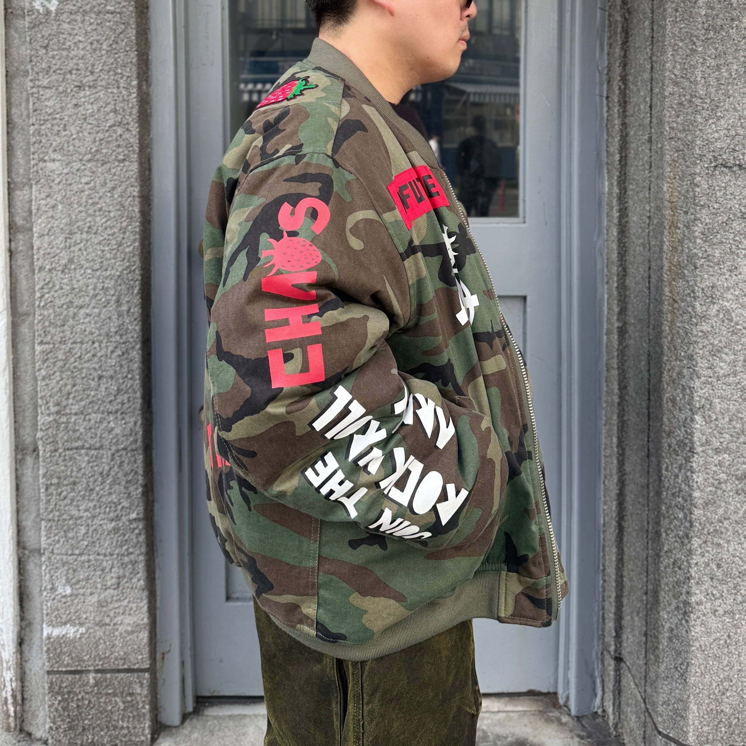 KIDILL / FRESH ANARCHY MA-1 JACKET FOSTEX GARMENTS / VINTAGE