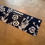 TENUGUI VERSION 伝統工芸 手ぬぐい 悪の華 NAVY BLACK