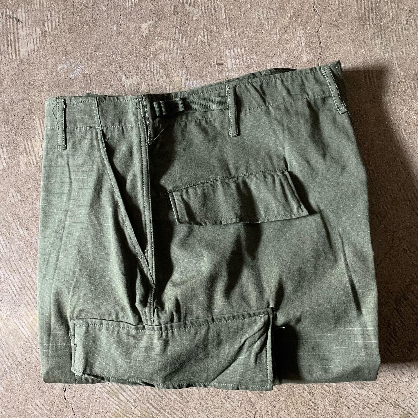 Dead Stock 1960's US.Army Jungle Fatigue Pants Size L/L | Swivel