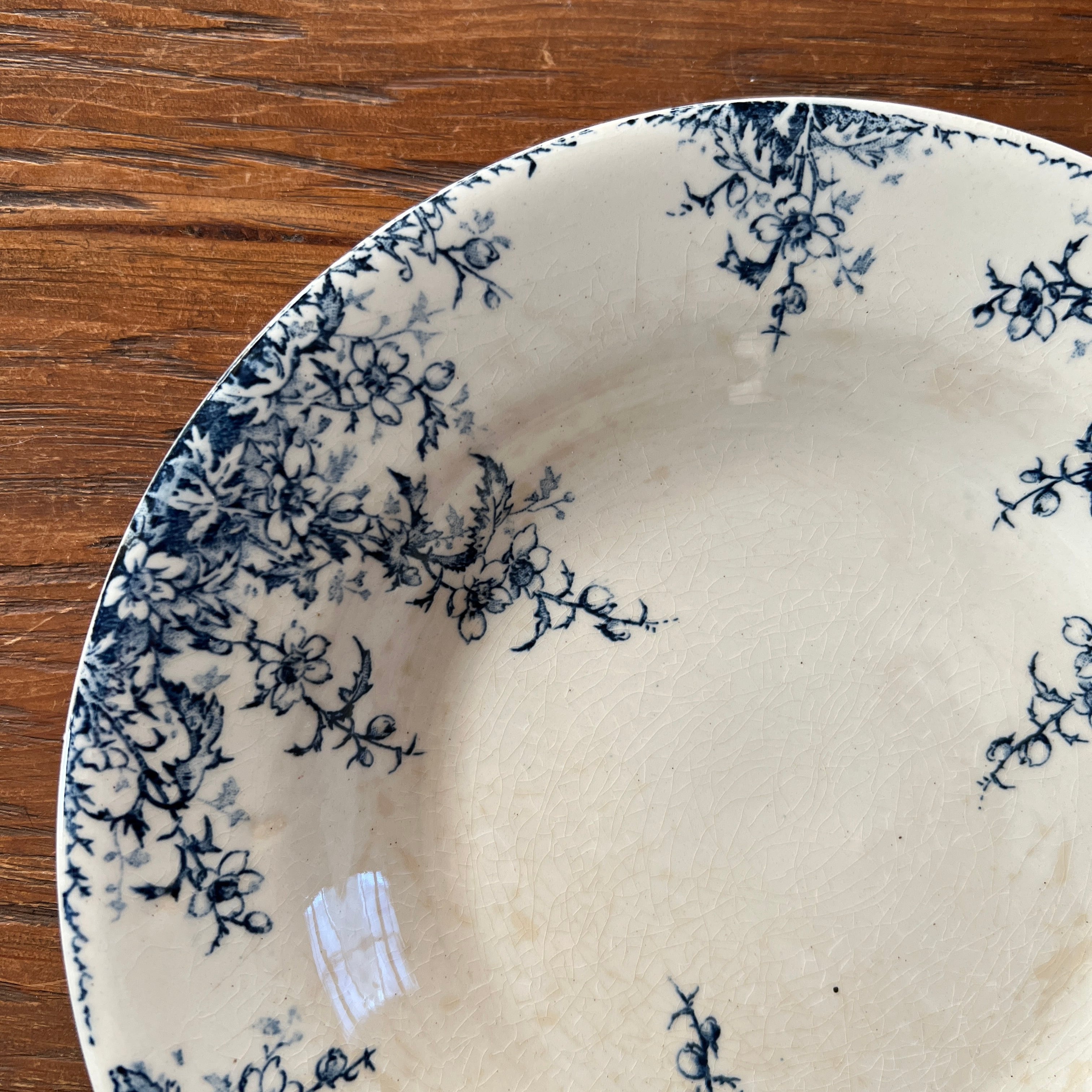 人気のジアン スープ皿（E） アンティークプレート フランスアンティーク