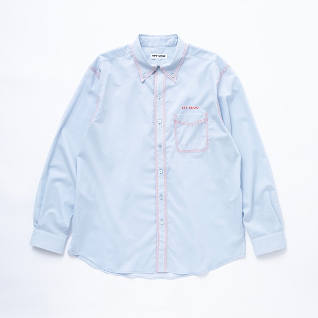 Button down shirt (BLUE)