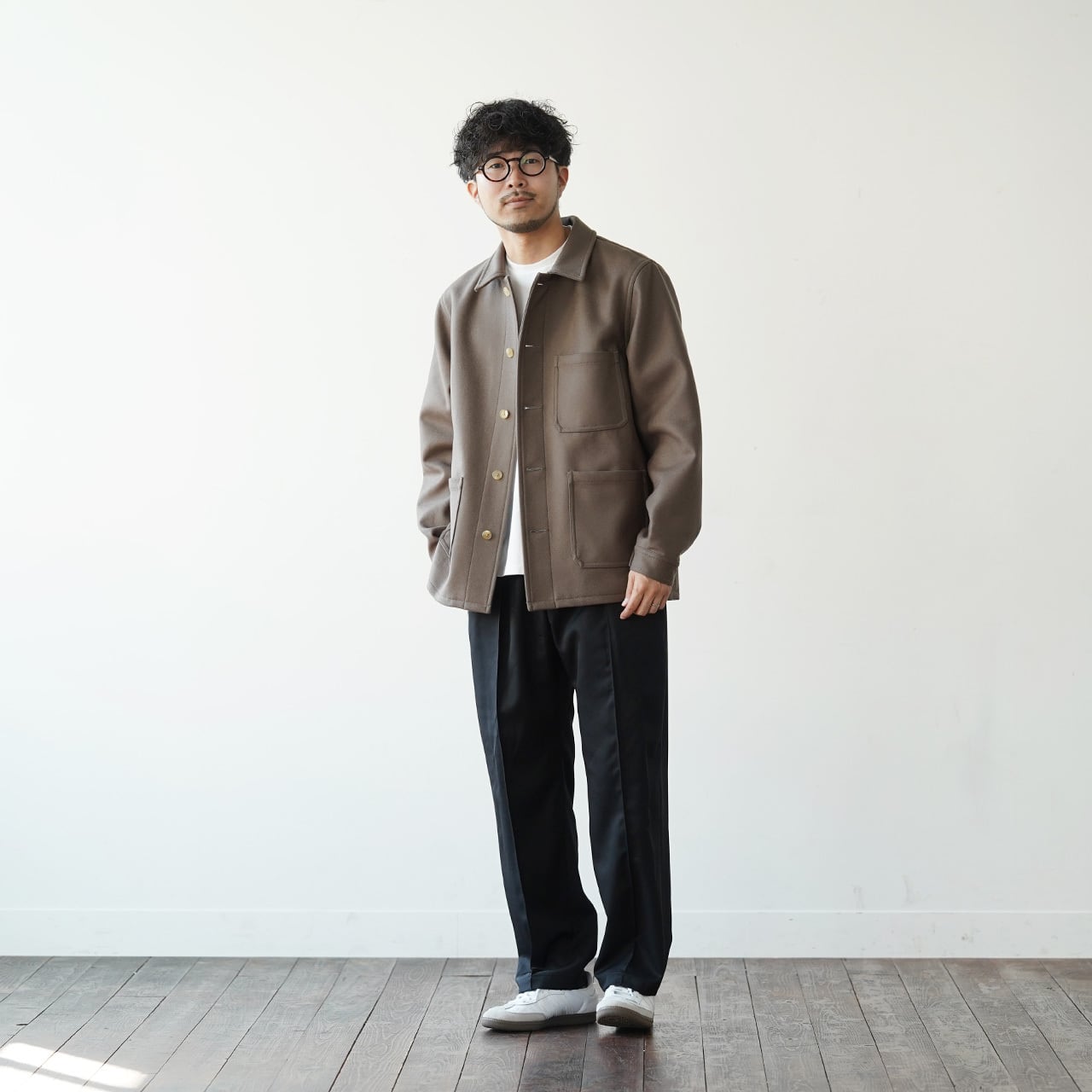 残りXLのみ】羽織るたび、品と好印象が宿る「尾州ウール メルトン