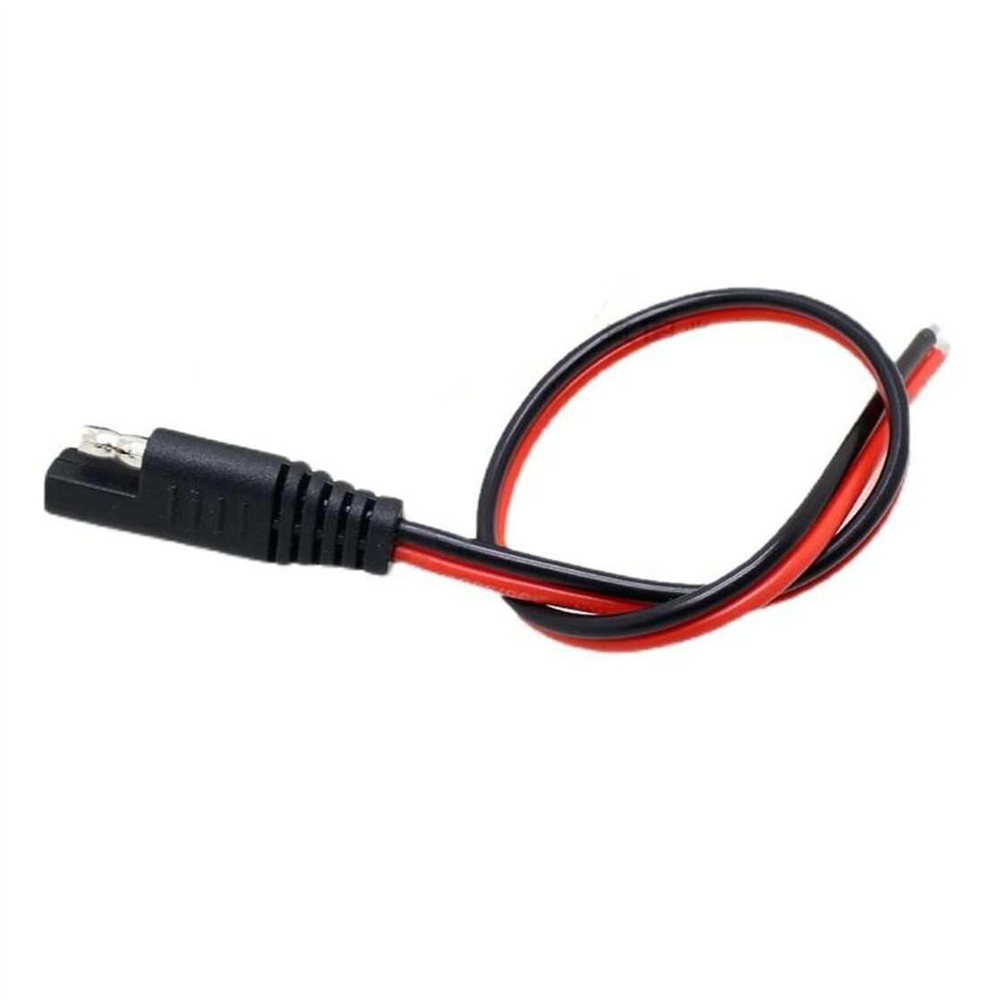 SAE電源コード ソーラー充電電池用SAEコード 約30cm 1-36V電源用 Max 10A 120W 18AWGケーブル SAEプラグ  SAEコネクタ 絶縁性/耐熱性/耐腐蝕性