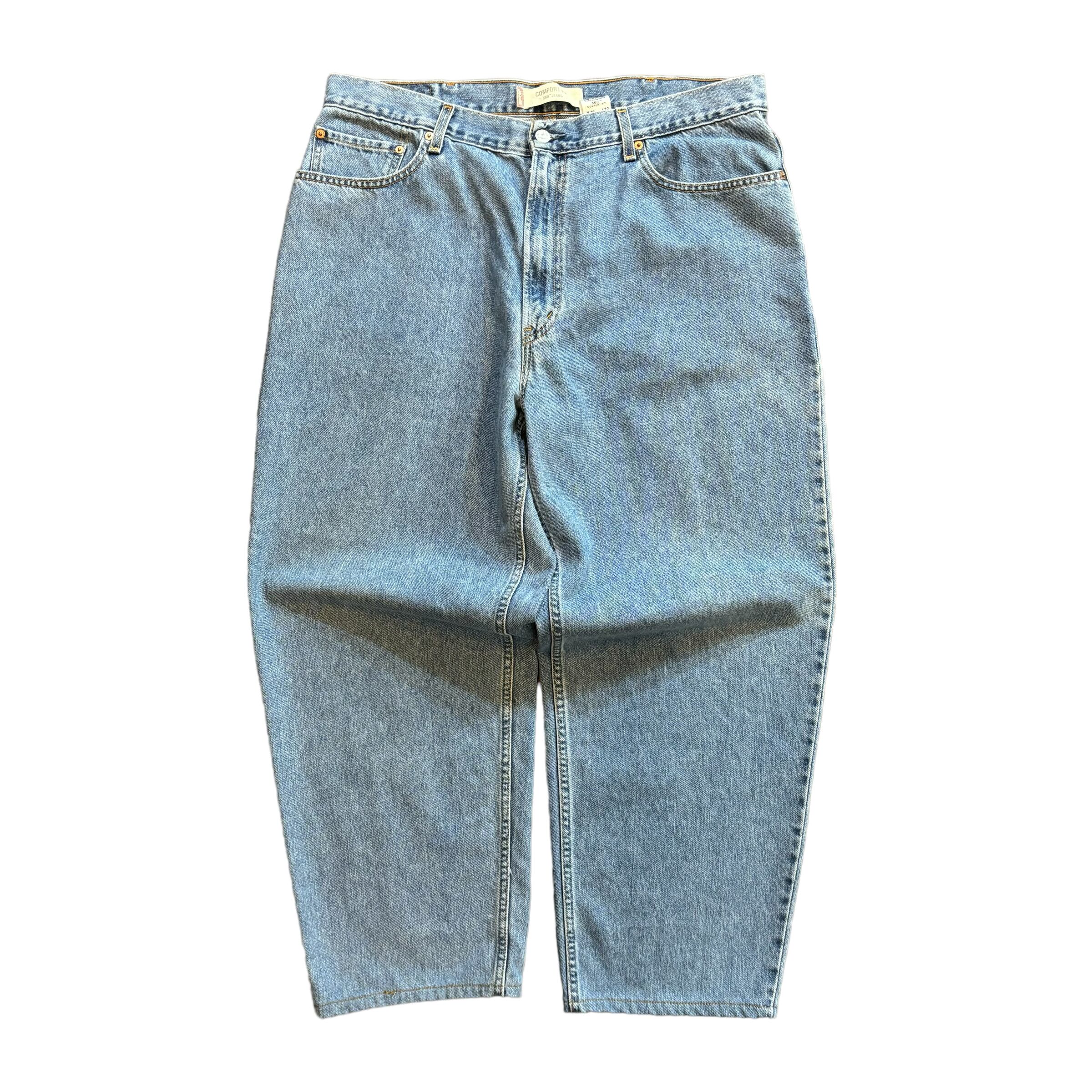 〔W40L32〕Levi's 560 デニムパンツ スカイブルー No.504
