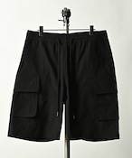 Many men ,many minds.ripstop cargo shorts (BLK) Ｍ2318110