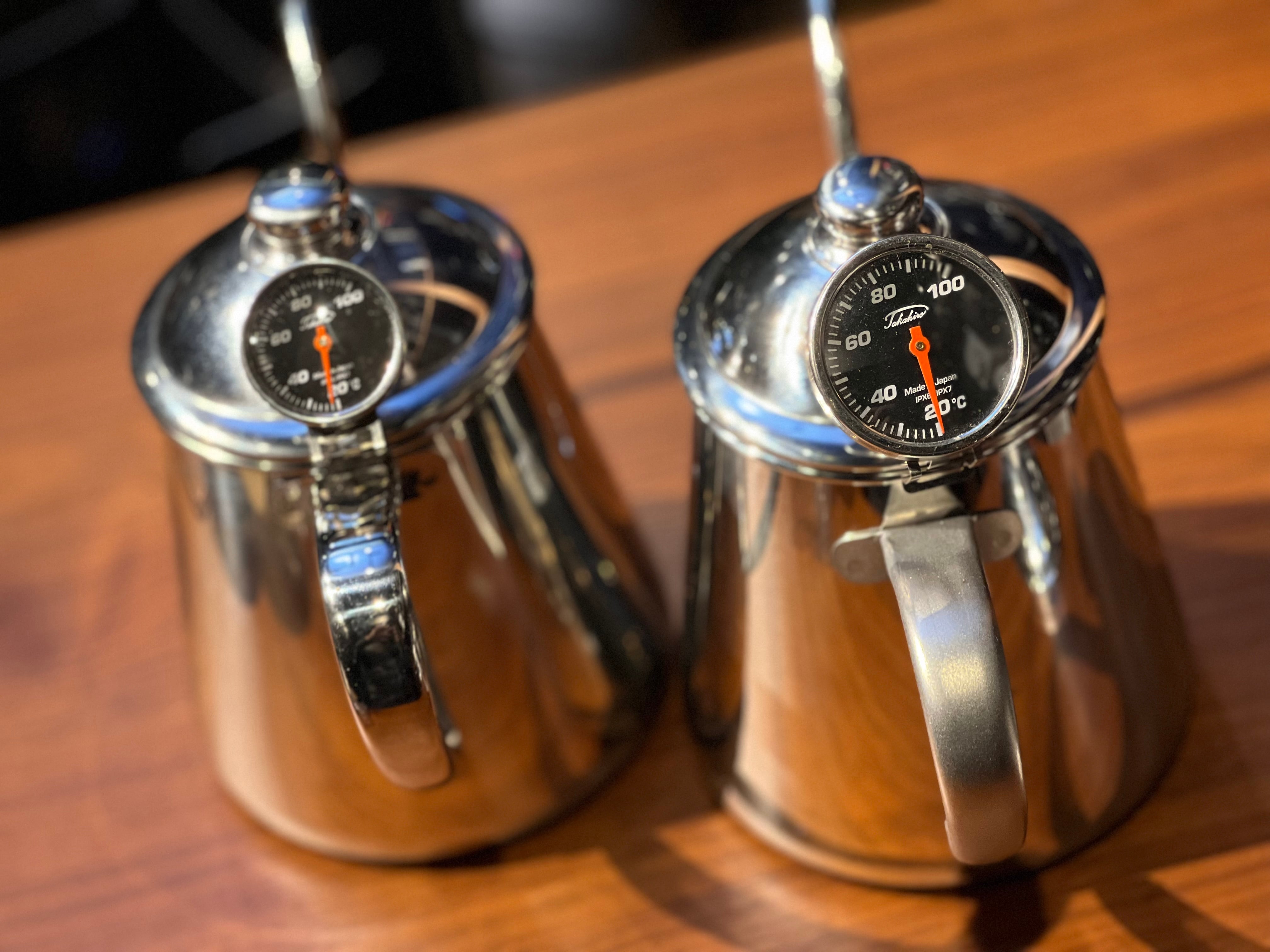 タカヒロ サーモメーター 25Φ ブラック | COFFEE LAB KOMAMEYA