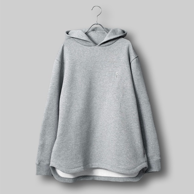 ヒューマドレスパーカー / Huma Dress Pullover Hoodie #HEATHER GREY