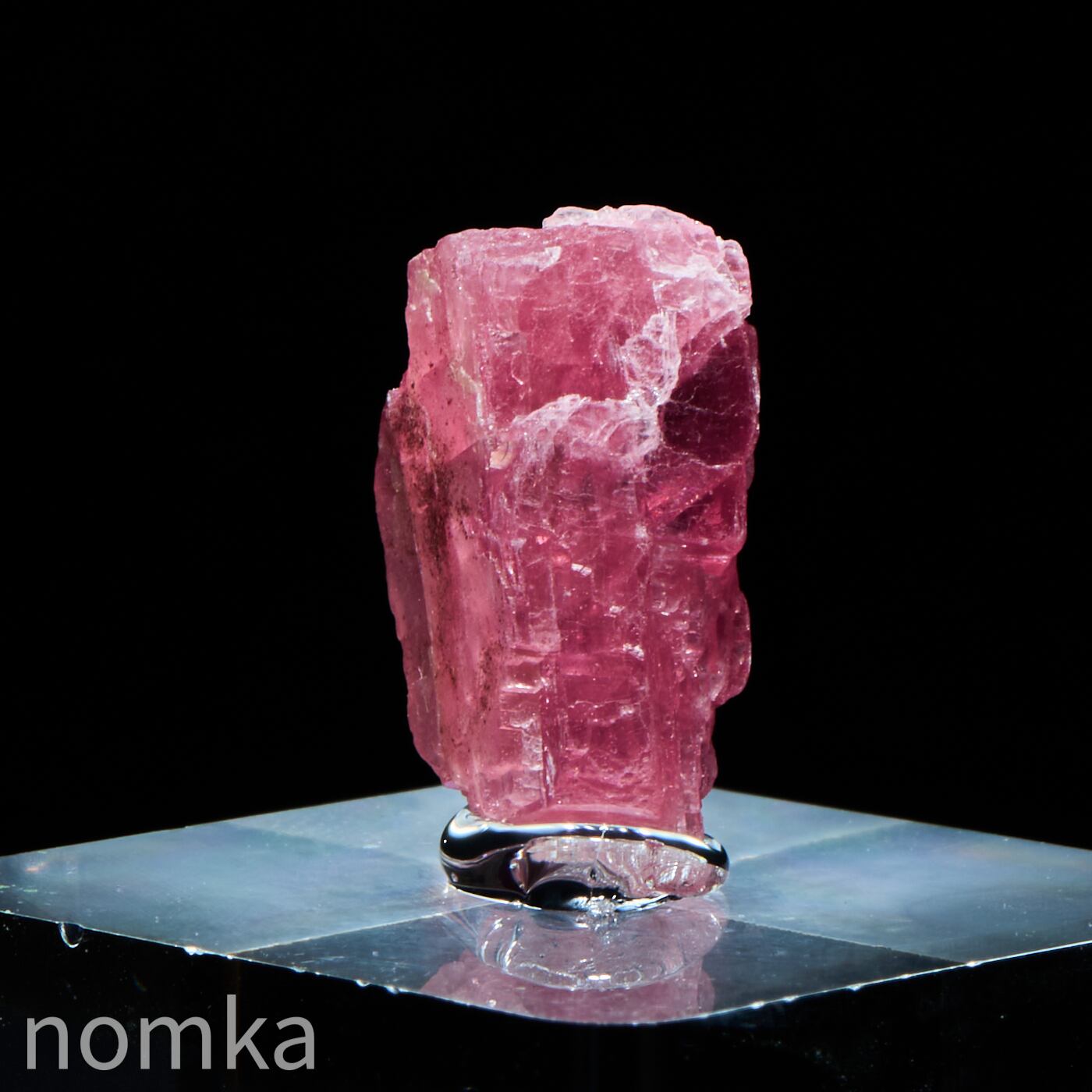 インカローズ原石台付(アルゼンチン産)3.9g ngem-0067 | nomka