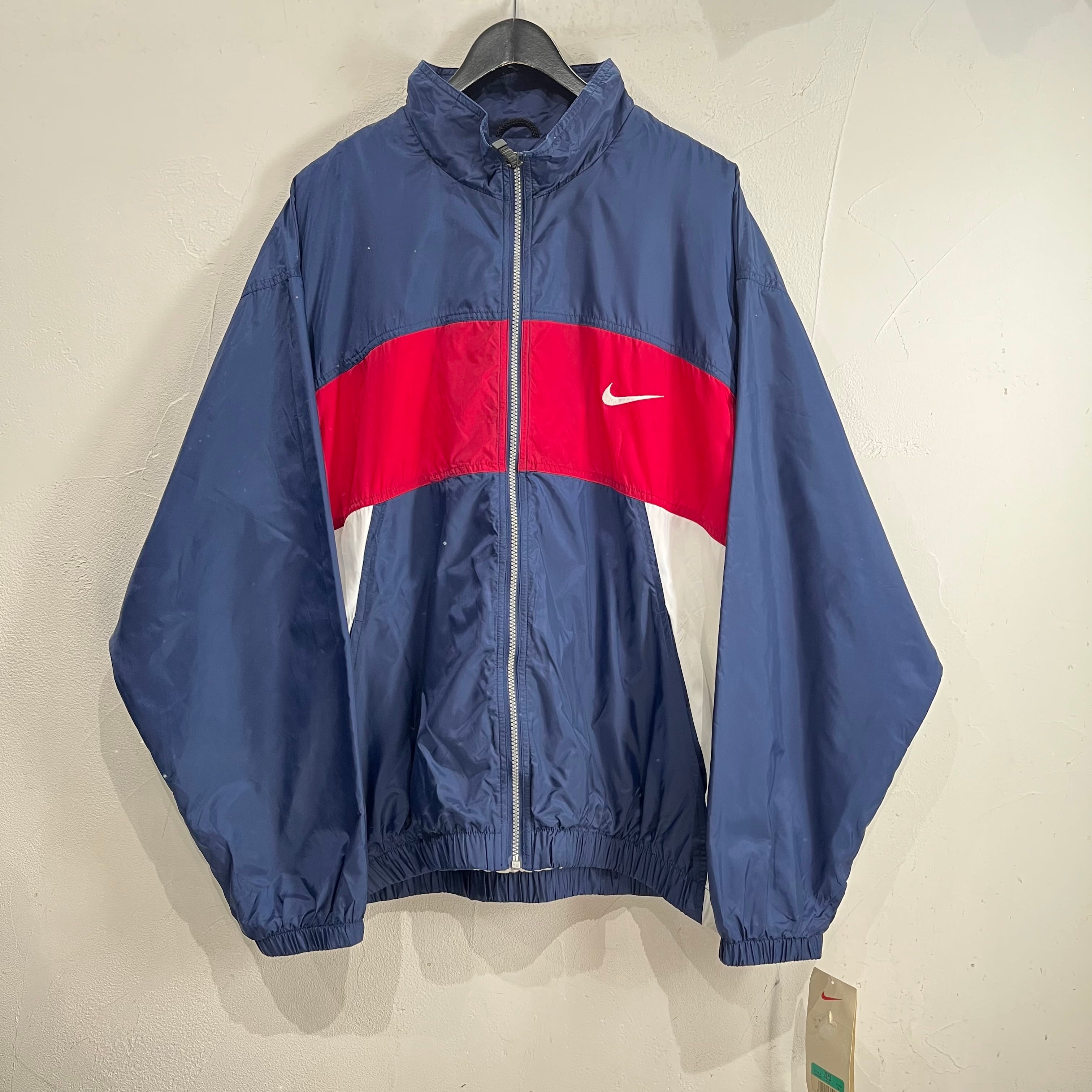 90年代 size:XL【 デッドストック 】NIKE ナイキ ナイロンジャケット