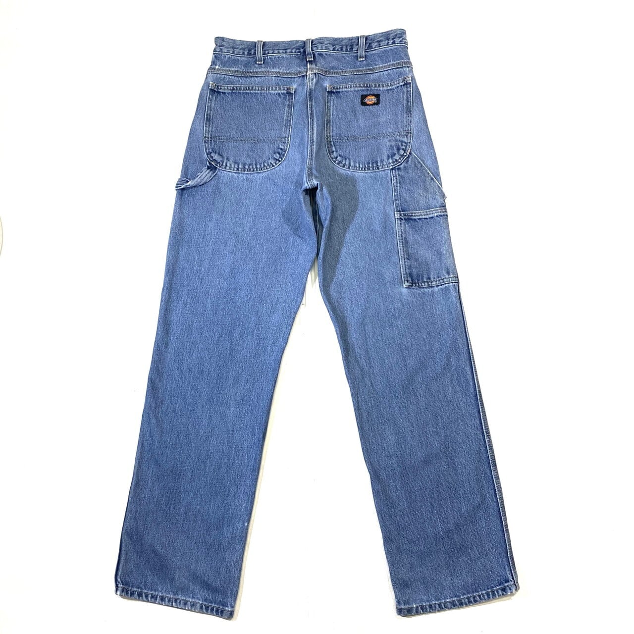 ディッキーズ ワイド デニム ペインターパンツ メンズW32 古着 Dickies 