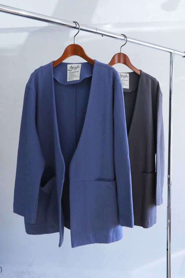 ノーカラージャケット(3P36003K)