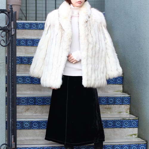 SAGA FOX FOX FUR COAT/サガフォックスフォックスファーコート