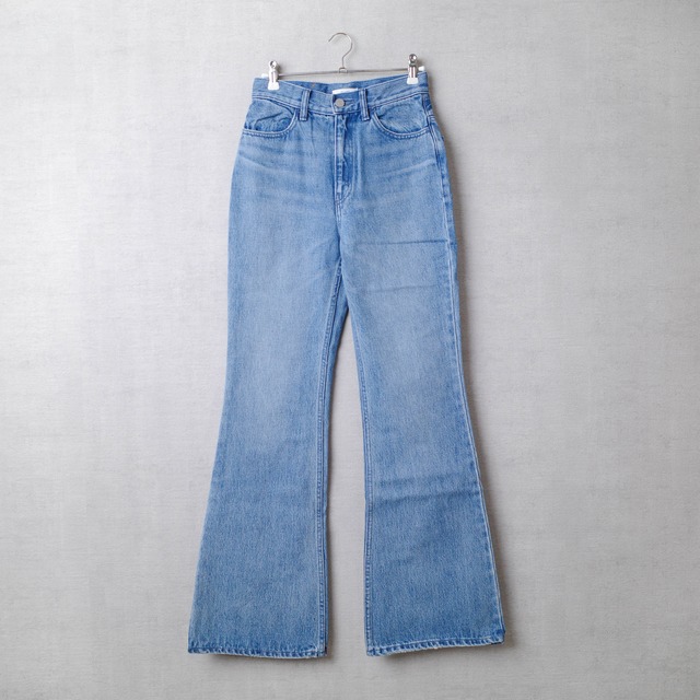 [NEW] CLANE	DENIM FLARE PANTS BLUE 15111-7361