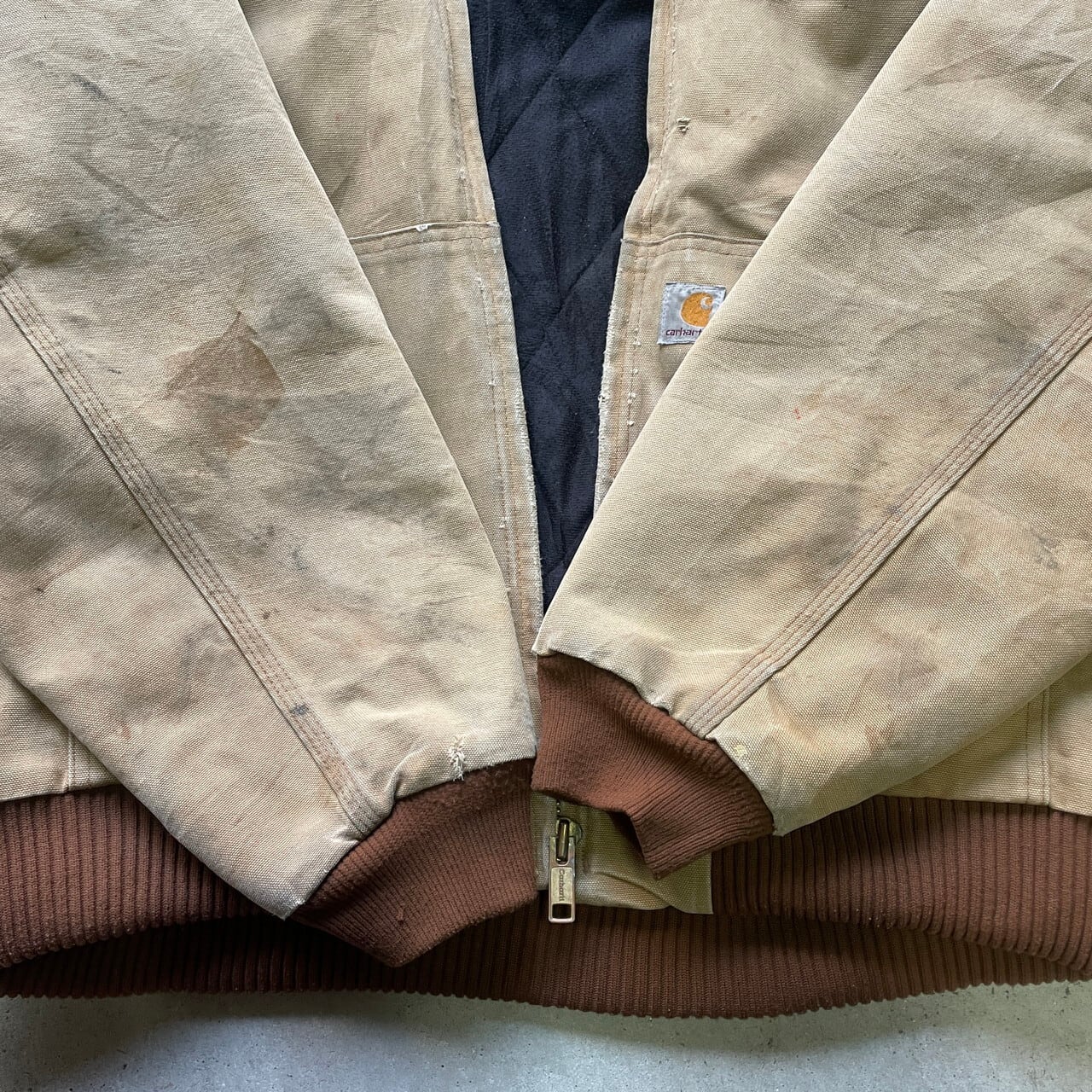 90年代 USA製 Carhartt カーハート ダック地 アクティブジャケット