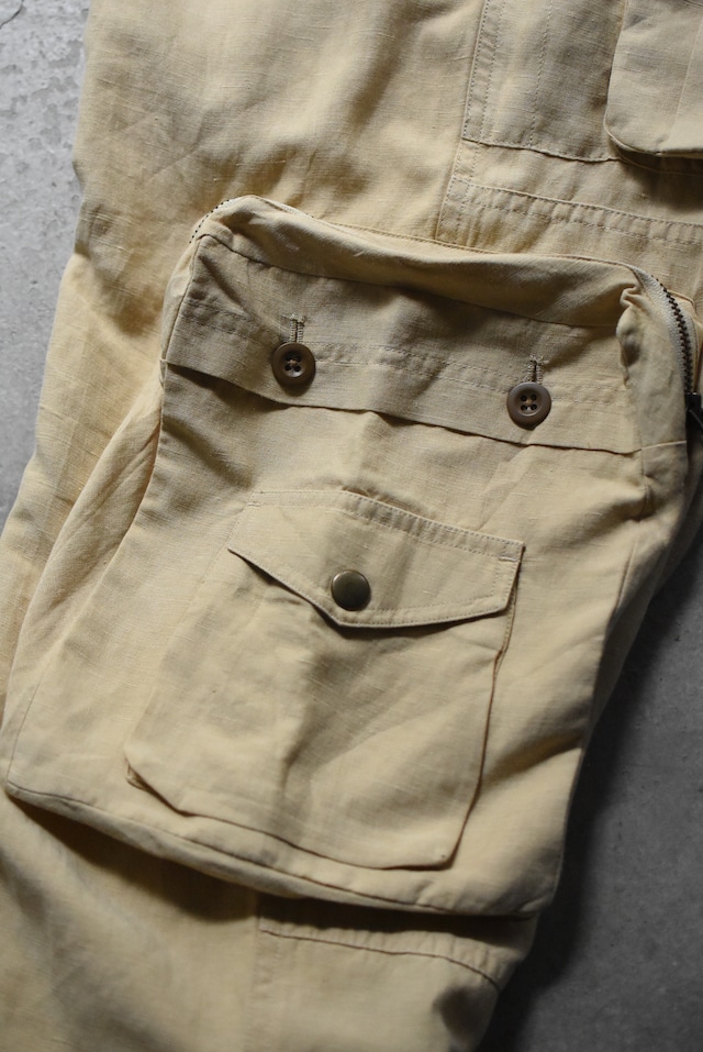 OK/90's "polo by Ralph Lauren" silk linen cargo pants