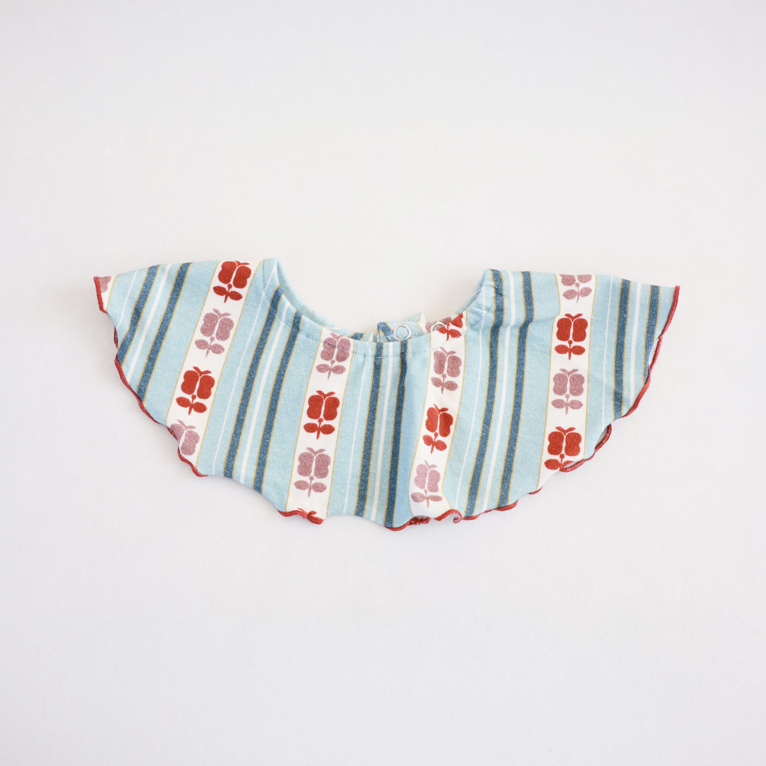 & pal / retro stripe bib / sax