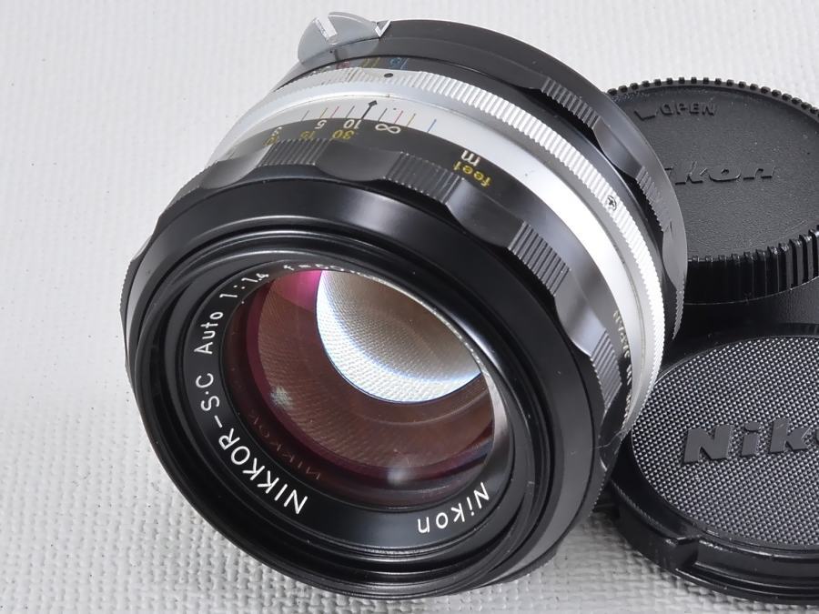 【実用美品】Nikon Nikkor SC_Auto50mm1.4 non Ai