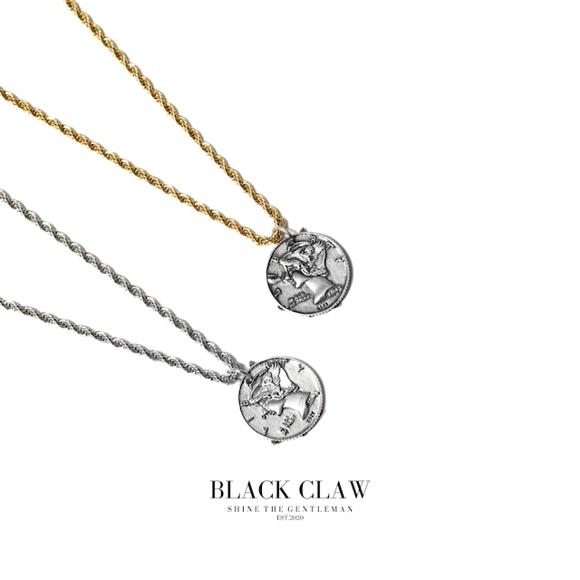 S925 K Coin  Necklace 【B&C】