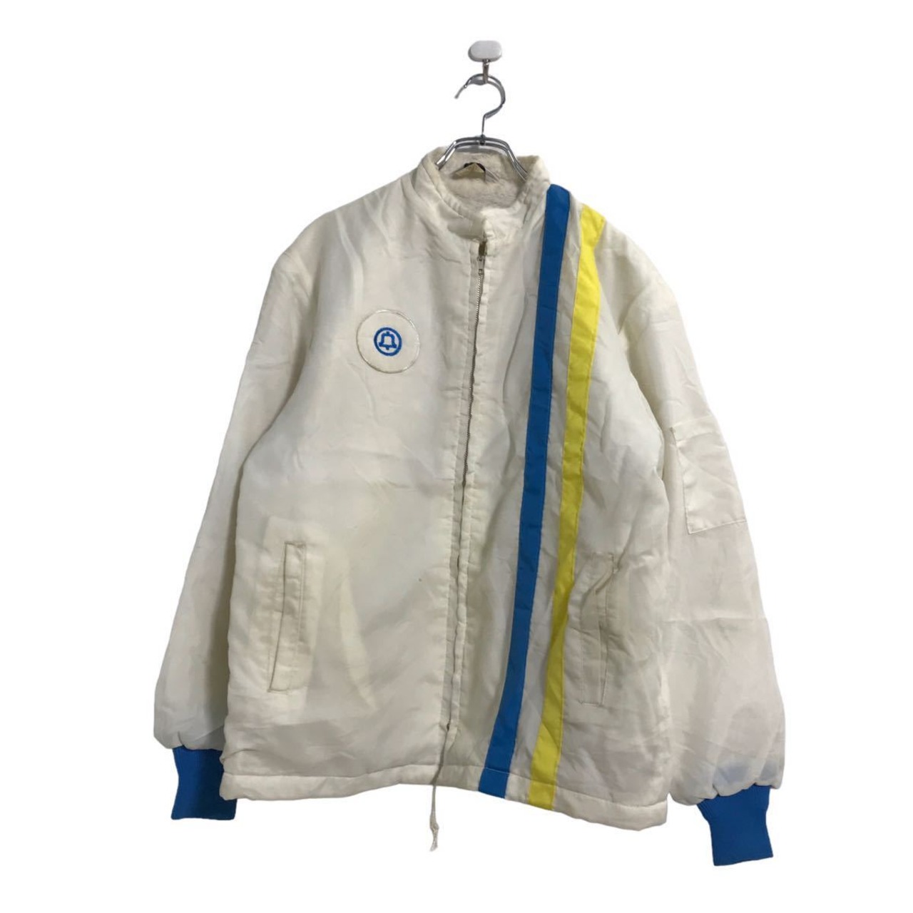 great lakes sportswear ナイロン ジャケット L〜 ホワイト ブルー 