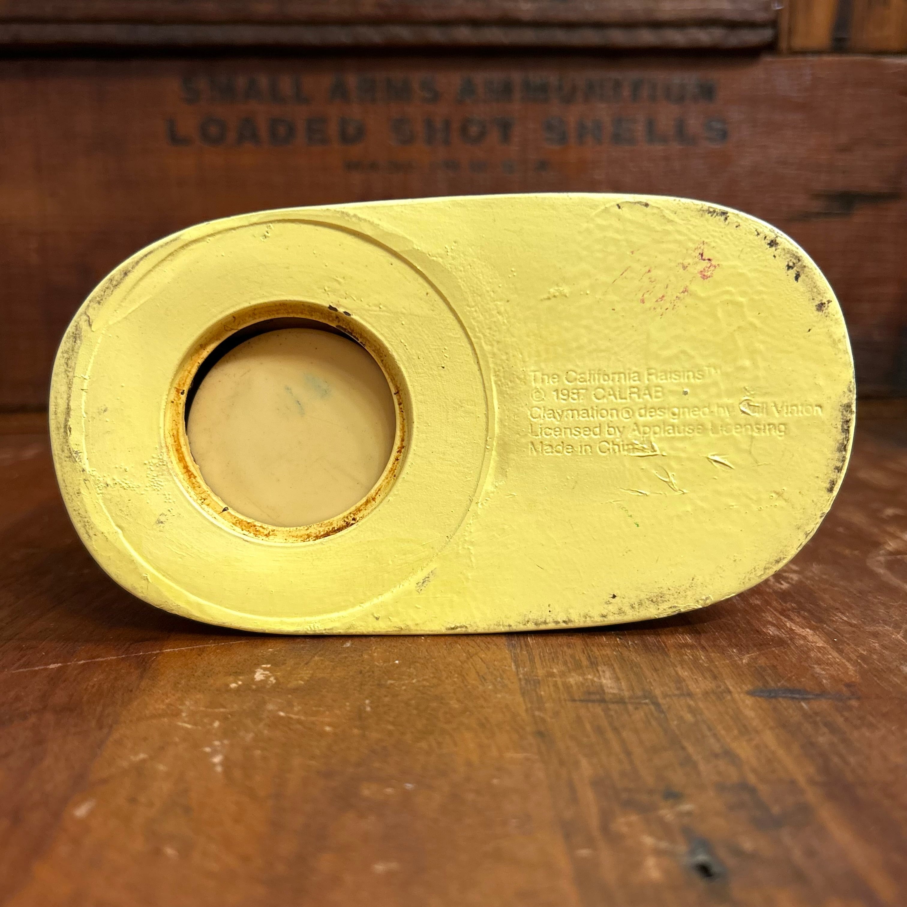 1987s コインバンク カリフォルニアレーズン ヴィンテージ 貯金箱 THE