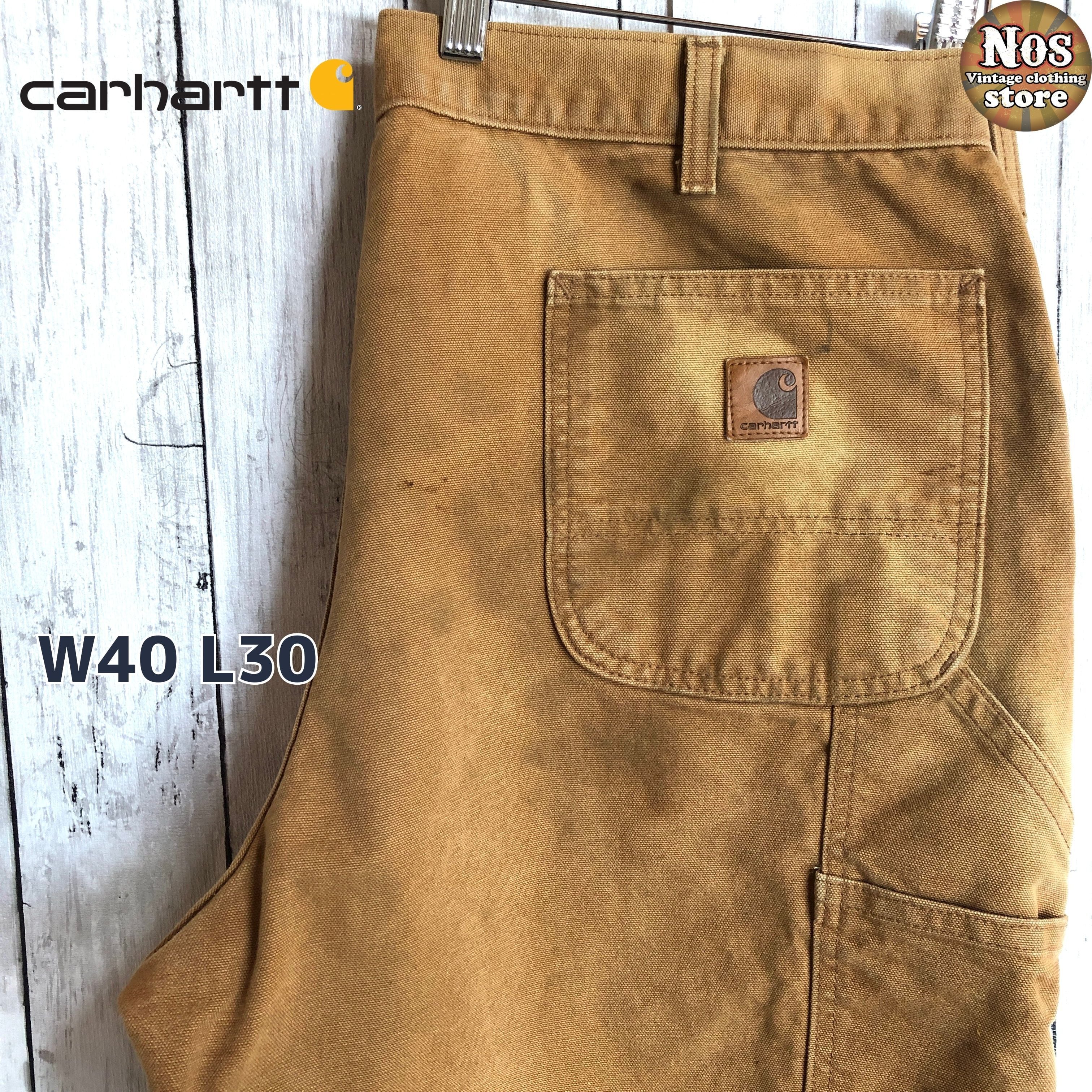 極太】カーハート Carhartt ペインターパンツ 革パッチ 392 | 古着館Nos