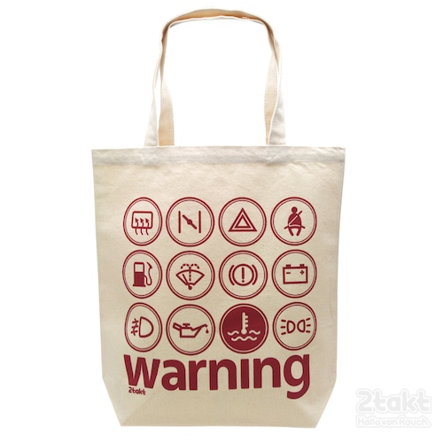 2takt Tote bag/Warning