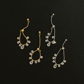 362R　クリスタルチェーンリング