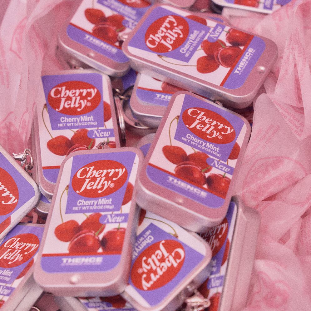 スライド缶ケース キーホルダー (Cherry) | THENCE