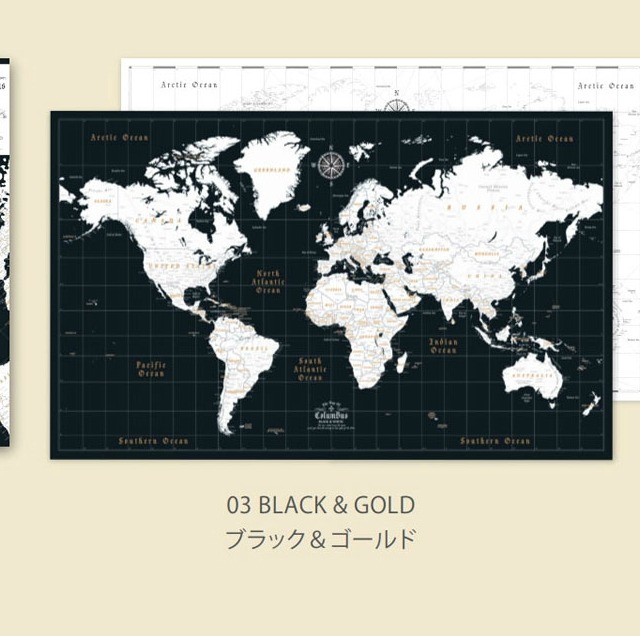 ザ マップ オブ コロンバス インテリア用世界地図 塗り絵ができる世界地図 2枚セット 全3色 Lagodesign ザ マップ オブ コロンバス インテリア用世界地図 塗り絵ができる世界地図 2枚セット 全3色 Lagodesign