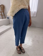 【新作5％OFF・3日間】Linen100%・Balloon-Shape Slacks_6colors