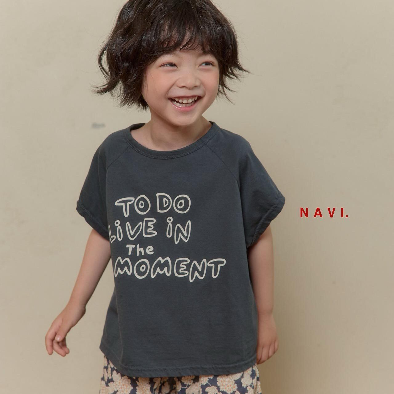 «予約»«ジュニアサイズあり»«navi» モメントトップス 2colors