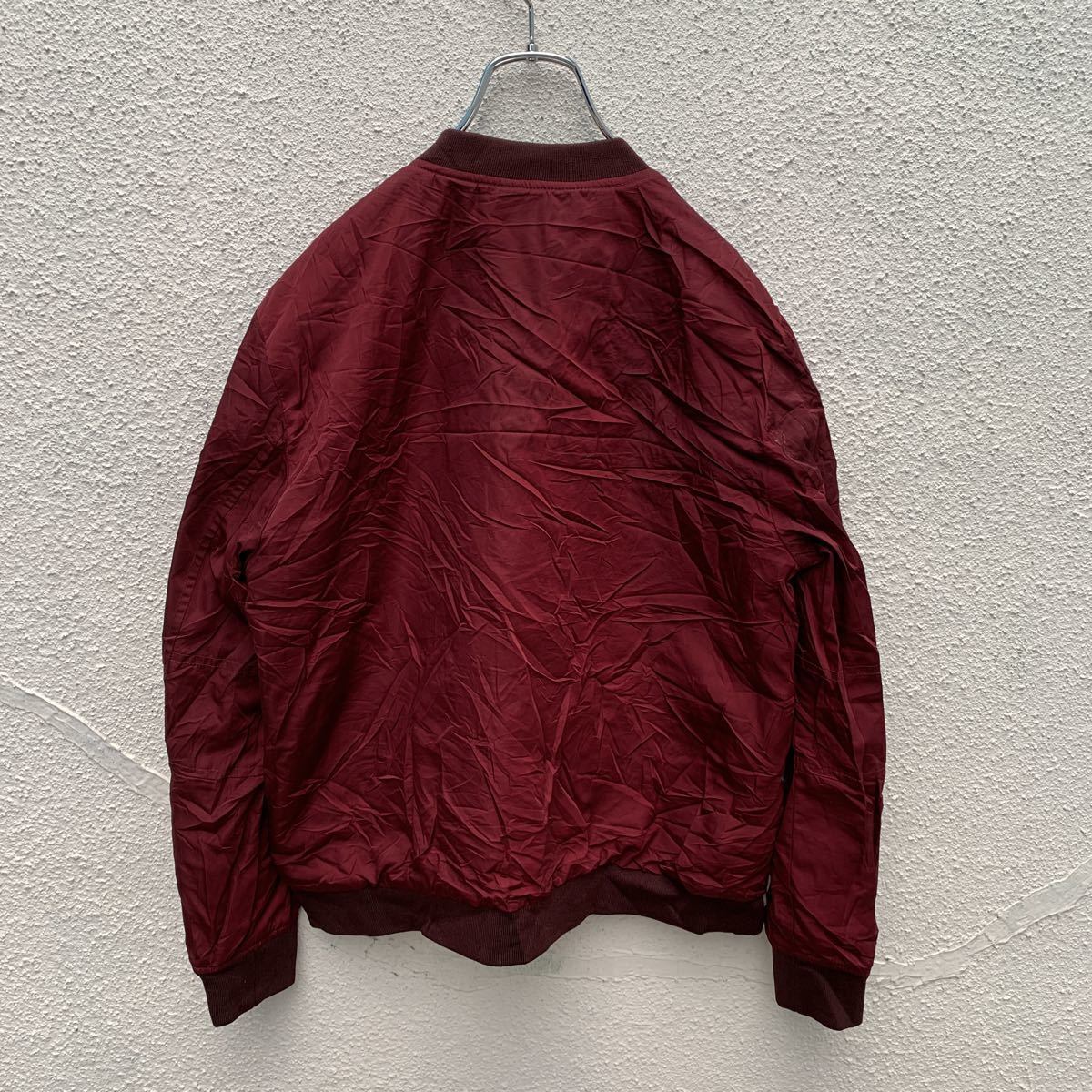 ZARA MA-1 フライトジャケット Mサイズ ザラ ウィメンズ ボルドー