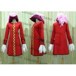 K1138 ディズニー ◇ ピーター・パン フック船長 風 コスプレ