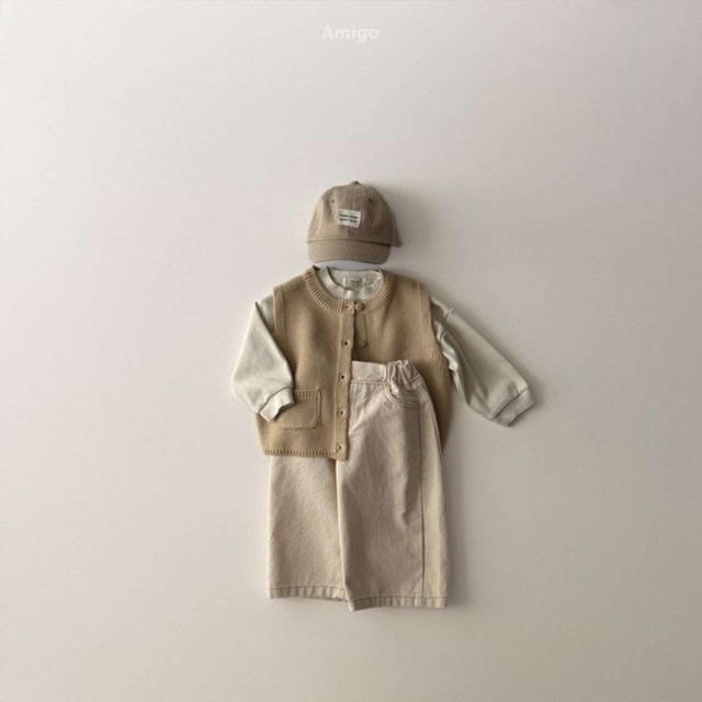 予約⌇amigo / Wide denim pants