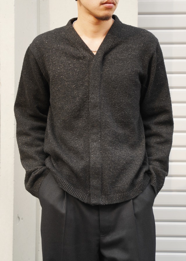COMME des GARCONS HOMME PLUS AD1997 zip up knit cardigan