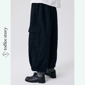 【2color】灯りをまとう影のランタンパンツ 《P0272》